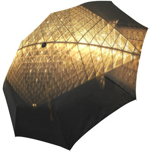 Destination printed Auto-Fold Fashion Umbrella
