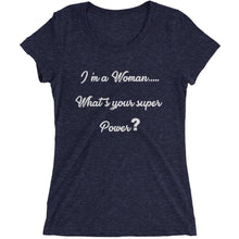 Super Power Woman - Ladies' short sleeve t-shirt