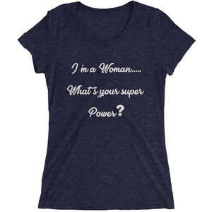 Super Power Woman - Ladies' short sleeve t-shirt
