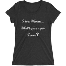 Super Power Woman - Ladies' short sleeve t-shirt