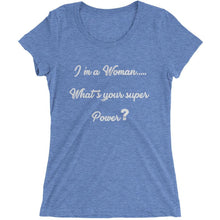 Super Power Woman - Ladies' short sleeve t-shirt