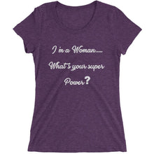 Super Power Woman - Ladies' short sleeve t-shirt