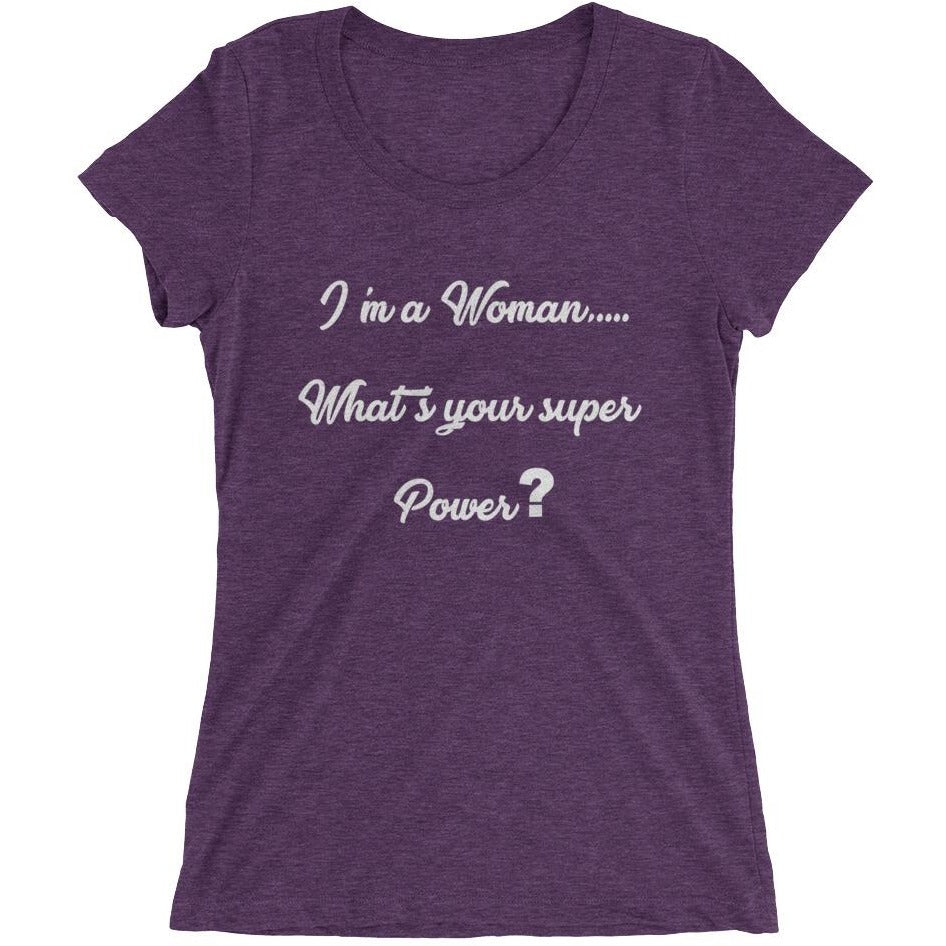 Super Power Woman - Ladies' short sleeve t-shirt