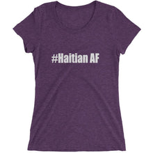 Haitian AF - Ladies' short sleeve t-shirt
