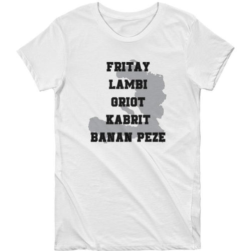 Haiti Heritage - Short Sleeve Women's T-shirt