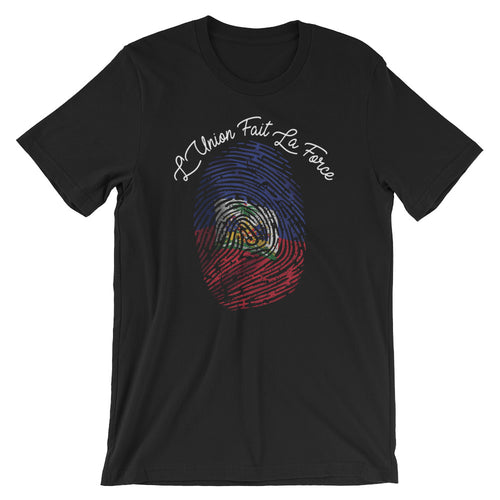 Fingerprints Haiti Short-Sleeve Unisex T-Shirt