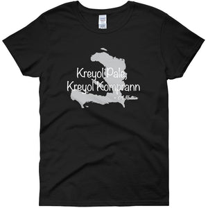 Kreyol Pale - Women's short sleeve t-shirt