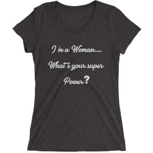 Super Power Woman - Ladies' short sleeve t-shirt