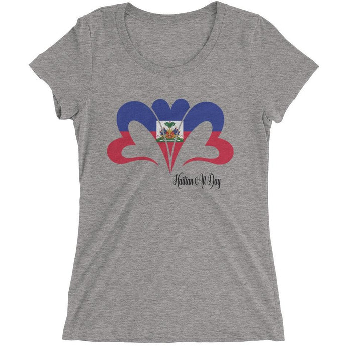 Haitian All Day Ladies' short sleeve t-shirt