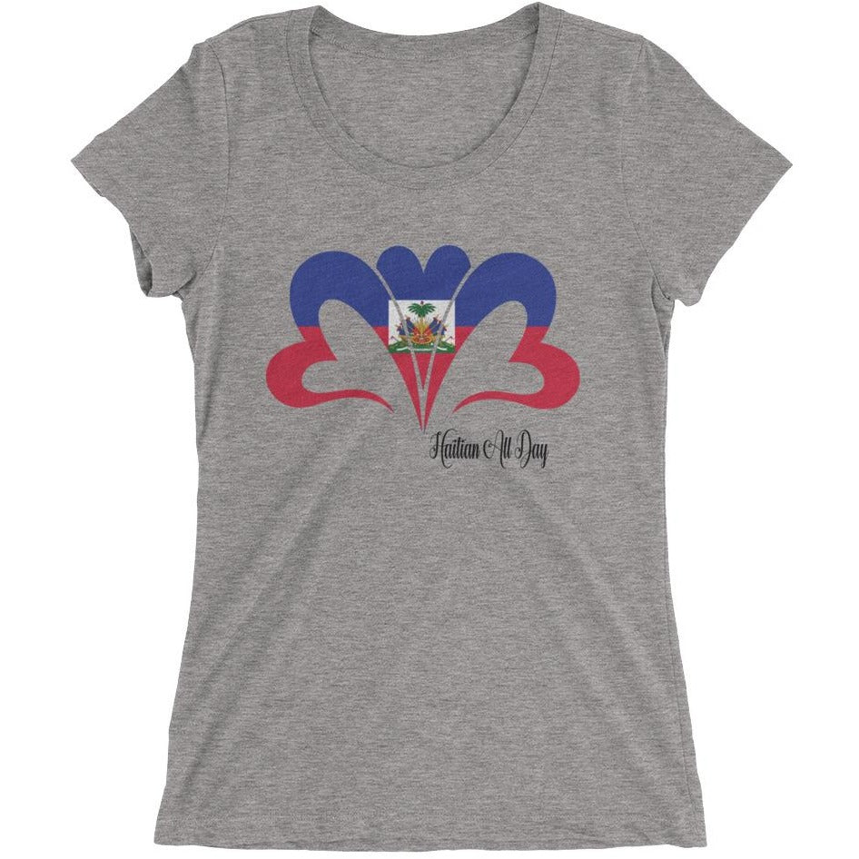 Haitian All Day Ladies' short sleeve t-shirt