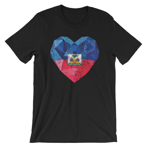 Haitian Love Short-Sleeve Unisex T-Shirt