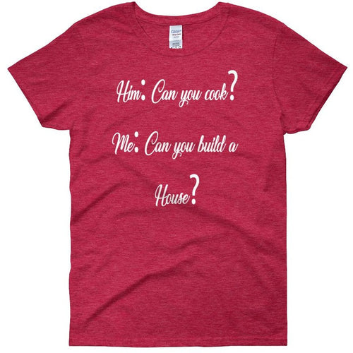 Can you cook - Women's short sleeve t-shirt