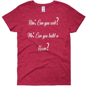 Can you cook - Women's short sleeve t-shirt